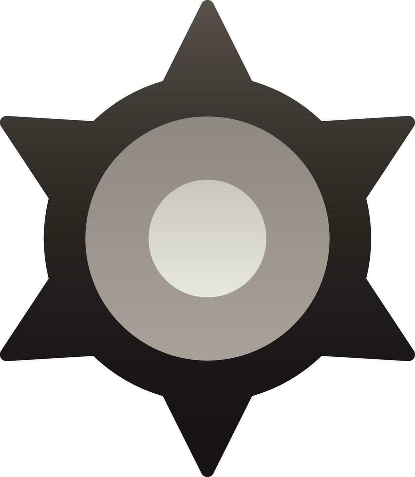 shuriken vektor ikon design