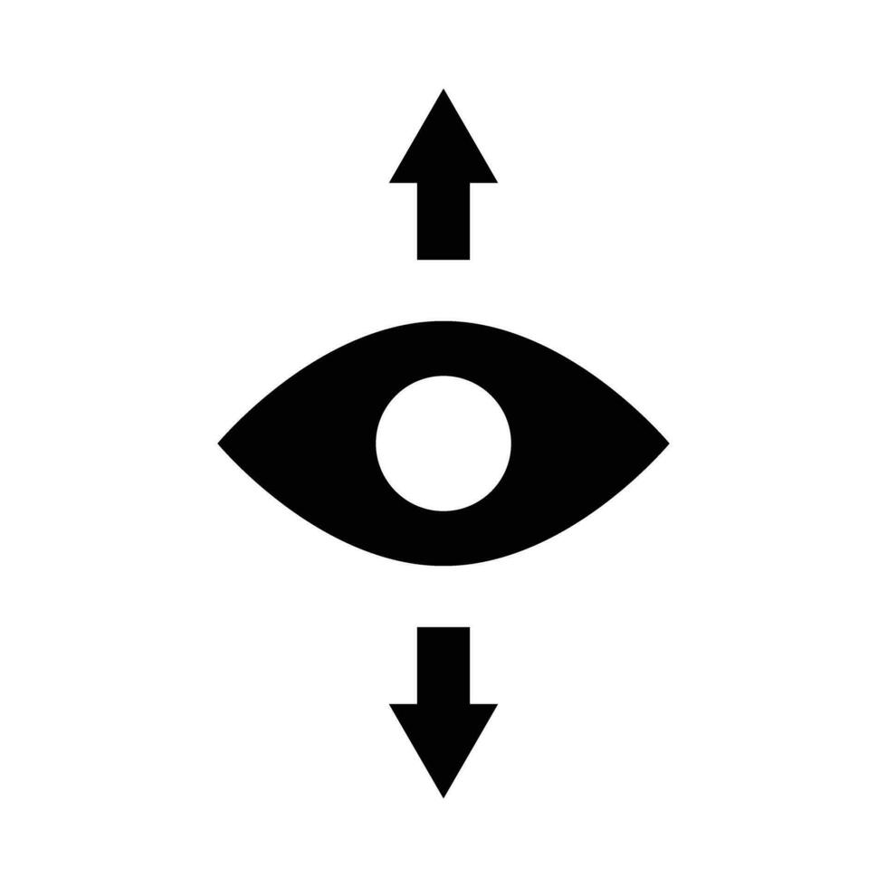 Perspektive Vektor Glyphe Symbol zum persönlich und kommerziell verwenden.