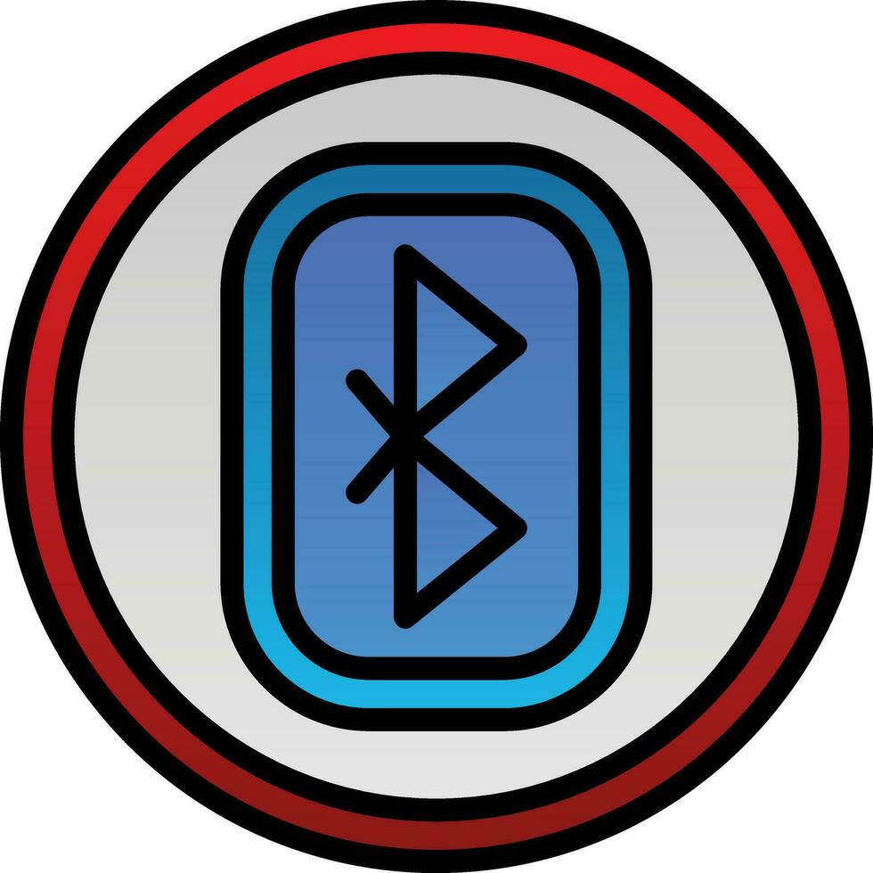 Bluetooth-Vektor-Icon-Design vektor