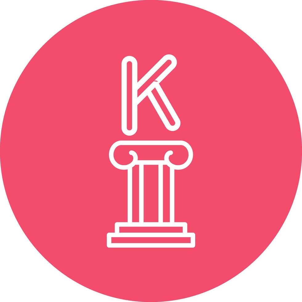 Kappa Vektor Symbol Design