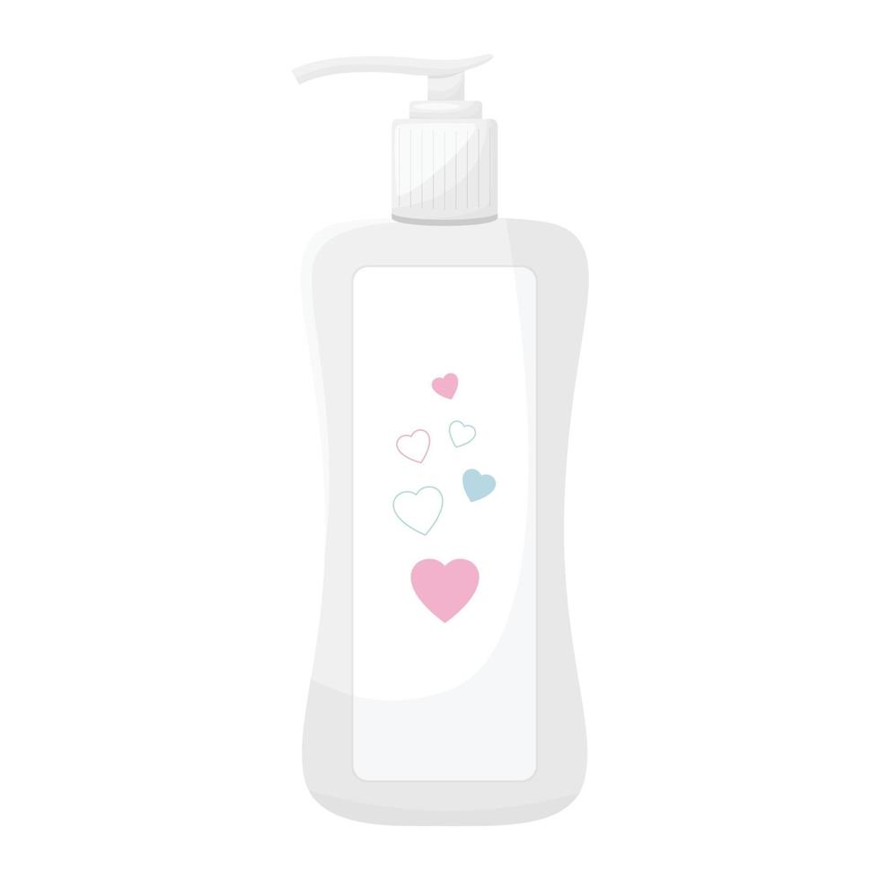 Flasche mit Babylotion vektor