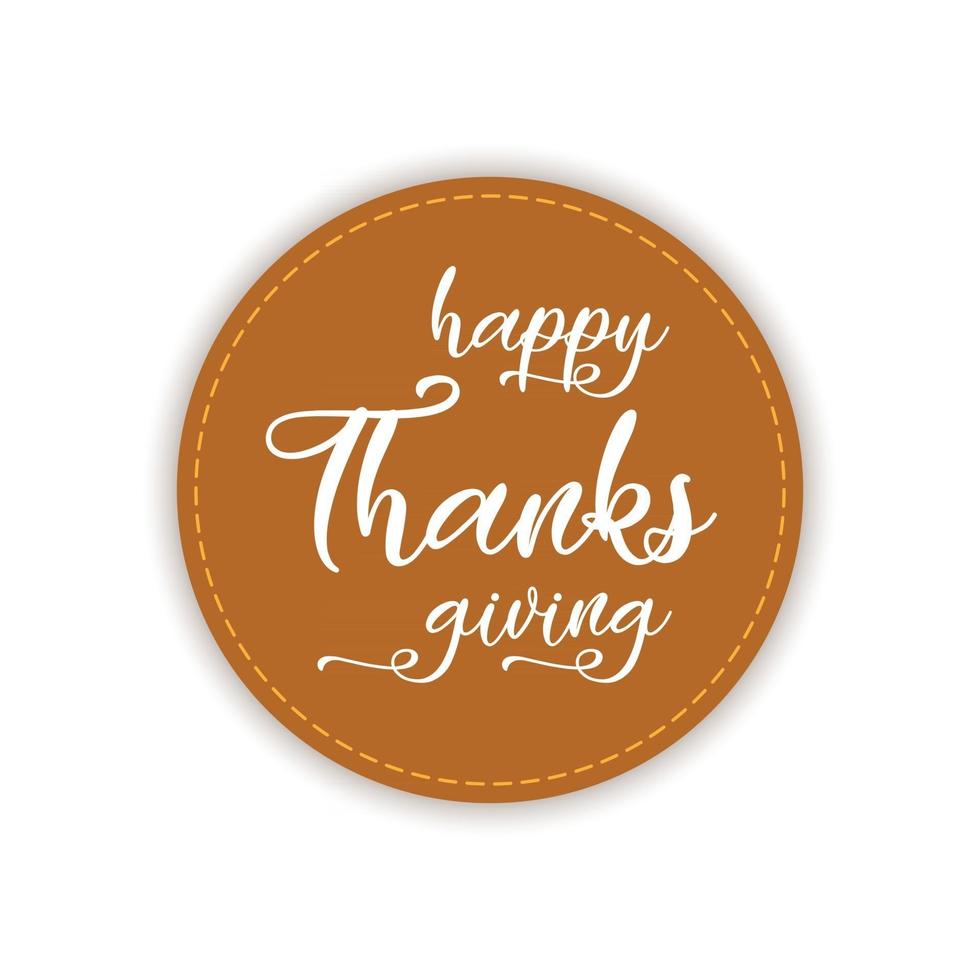 Happy Thanksgiving Day Banner vektor