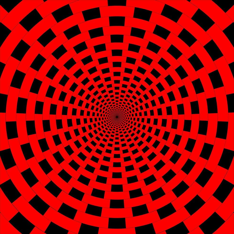 Hintergrund Tunnel tief Loch schließen oben mysteriös rot Grusel vektor