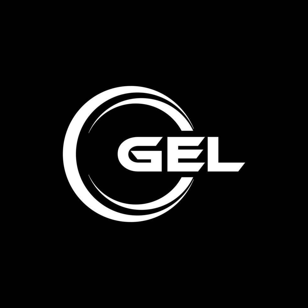 gel logotyp design, inspiration för en unik identitet. modern elegans och kreativ design. vattenmärke din Framgång med de slående detta logotyp. vektor