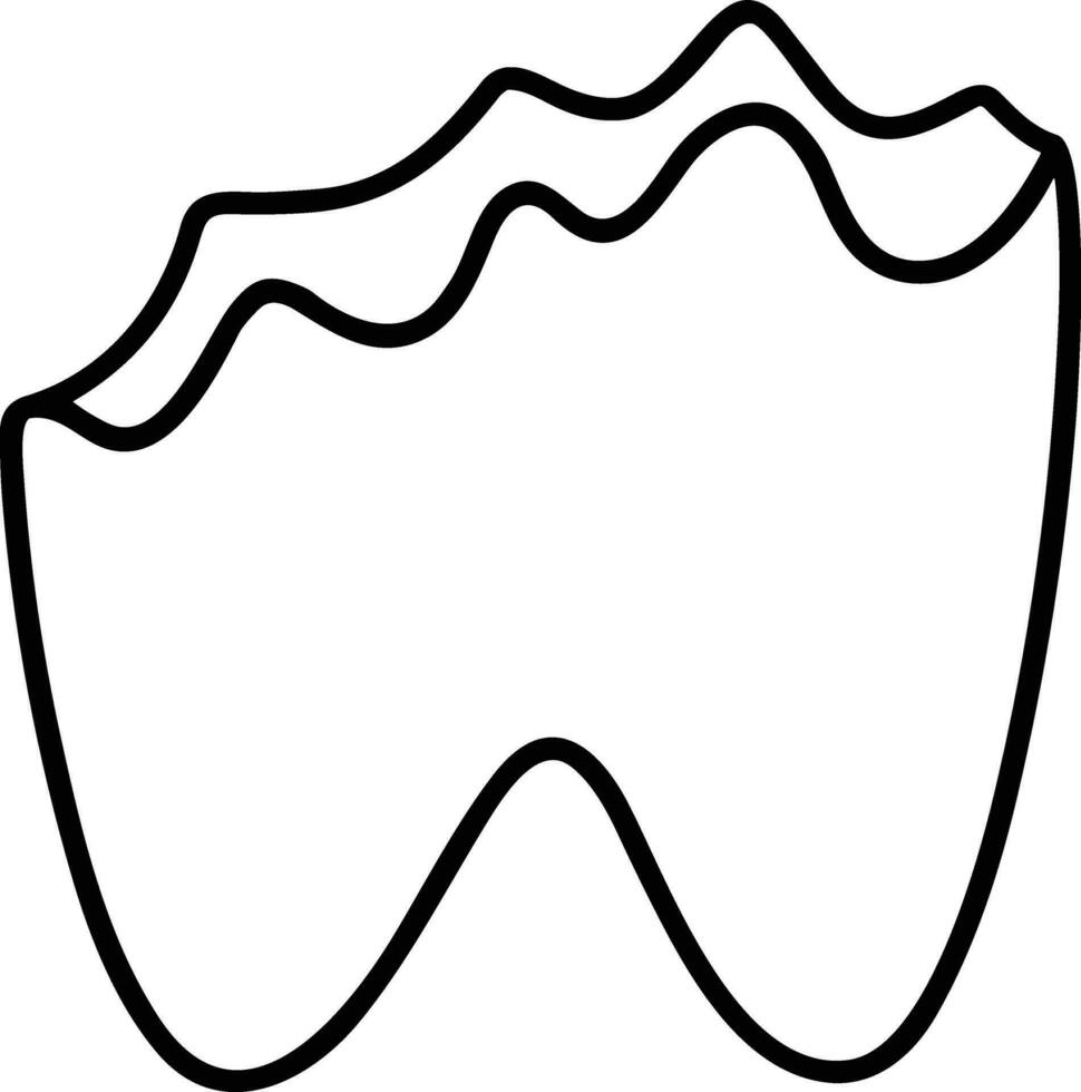 Zahn Zahnarzt Symbol Symbol Bild Vektor. Illustration von das Dental Medizin Symbol Design Grafik Bild vektor