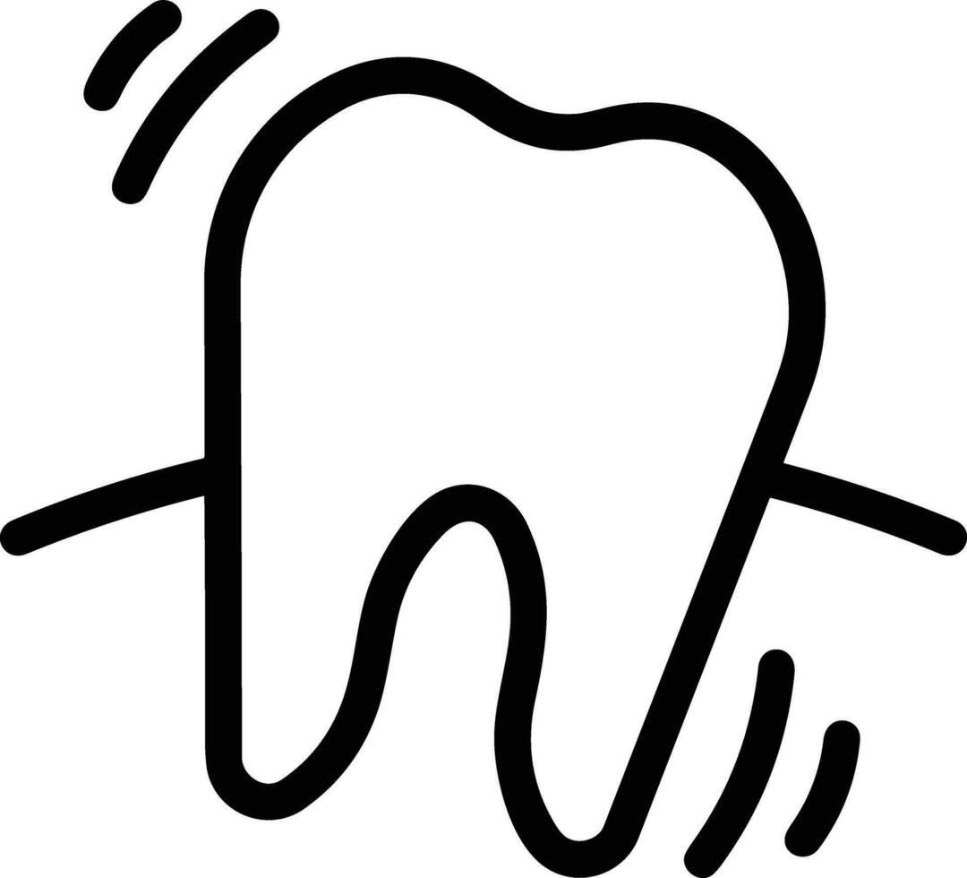 Zahn Zahnarzt Symbol Symbol Bild Vektor. Illustration von das Dental Medizin Symbol Design Grafik Bild vektor