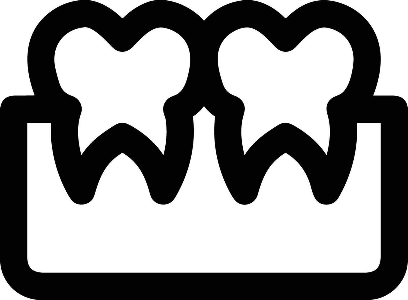 tand tandläkare ikon symbol bild vektor. illustration av de dental medicin symbol design grafisk bild vektor