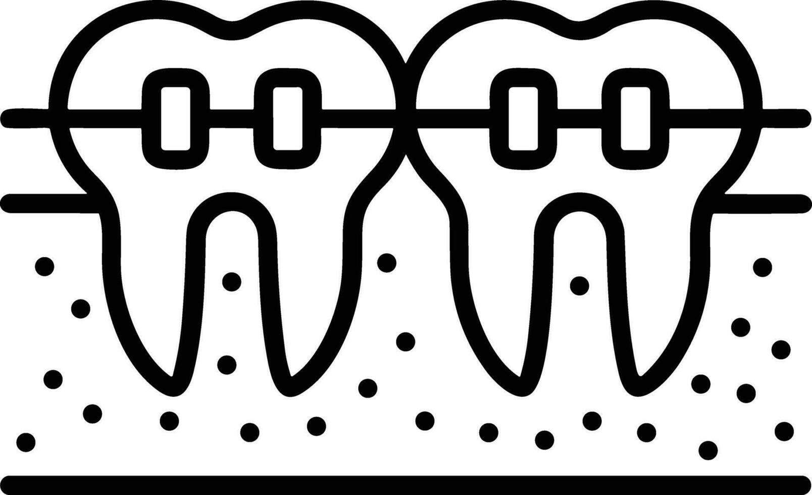 tand tandläkare ikon symbol bild vektor. illustration av de dental medicin symbol design grafisk bild vektor