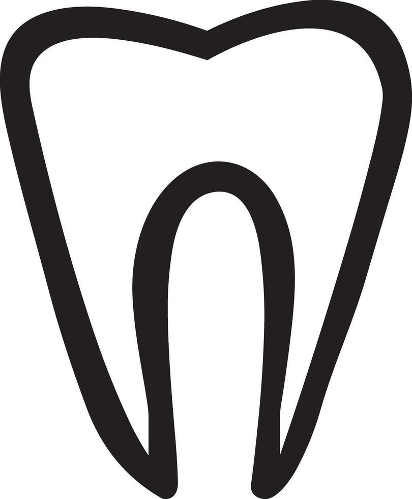 Zahn Zahnarzt Symbol Symbol Bild Vektor. Illustration von das Dental Medizin Symbol Design Grafik Bild vektor