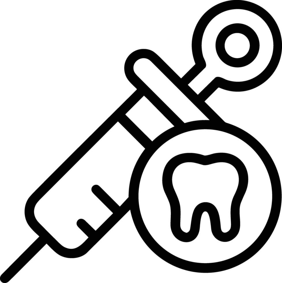 Zahn Zahnarzt Symbol Symbol Bild Vektor. Illustration von das Dental Medizin Symbol Design Grafik Bild vektor