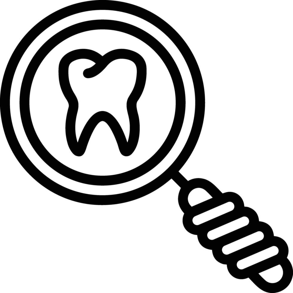 Zahn Zahnarzt Symbol Symbol Bild Vektor. Illustration von das Dental Medizin Symbol Design Grafik Bild vektor