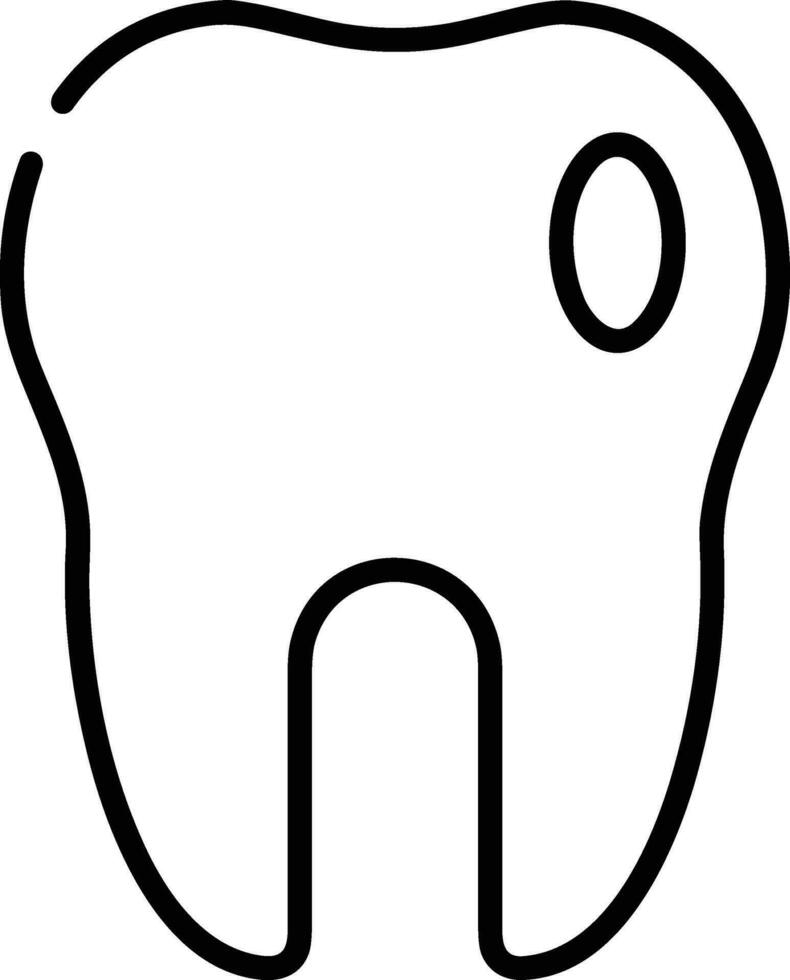 Zahn Zahnarzt Symbol Symbol Bild Vektor. Illustration von das Dental Medizin Symbol Design Grafik Bild vektor