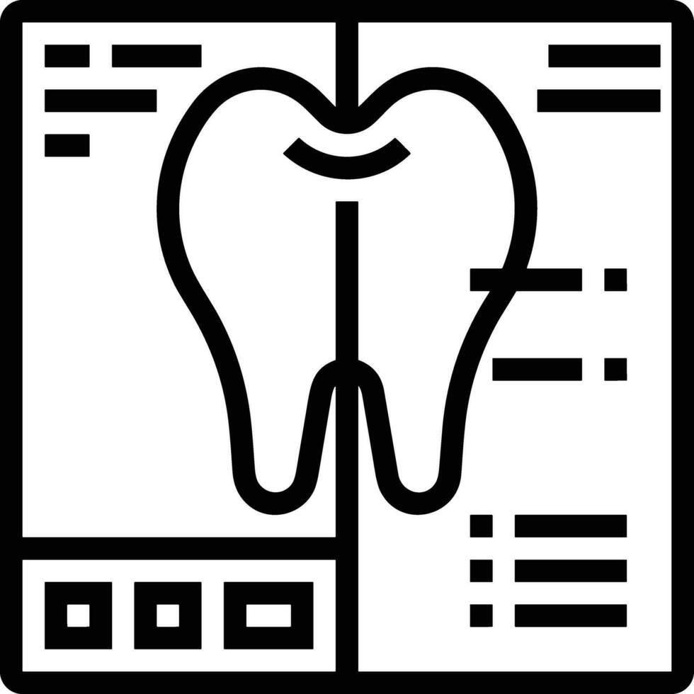 Zahn Zahnarzt Symbol Symbol Bild Vektor. Illustration von das Dental Medizin Symbol Design Grafik Bild vektor