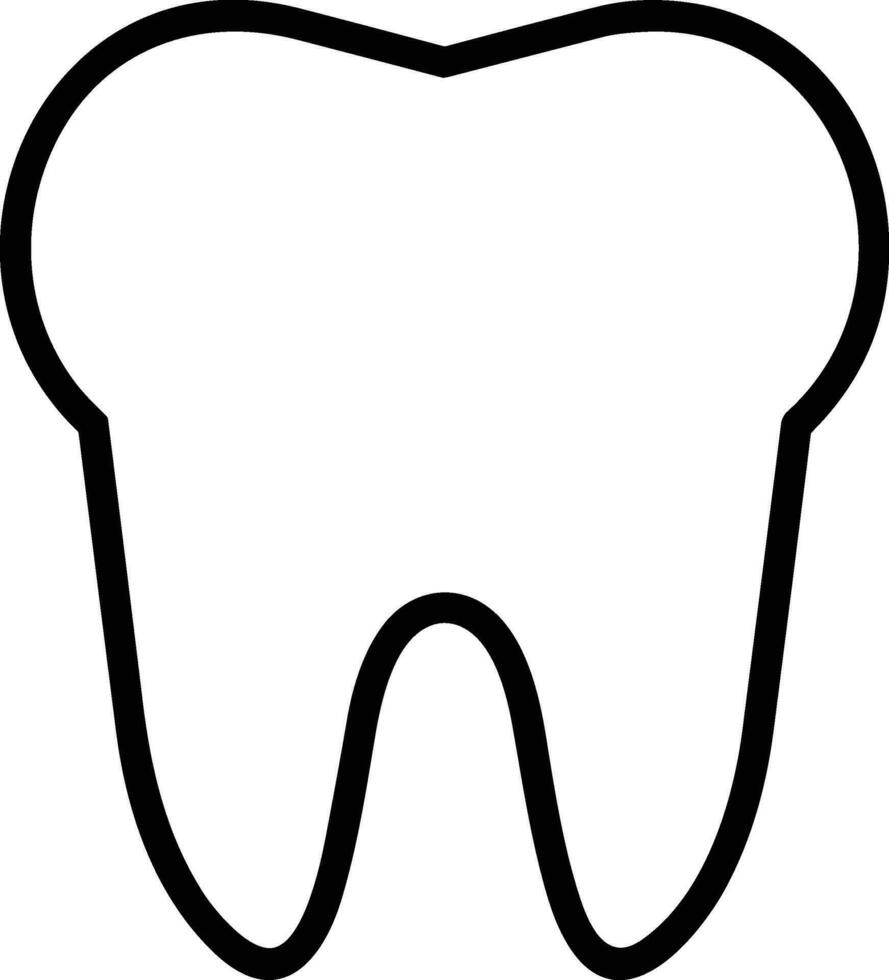 Zahn Zahnarzt Symbol Symbol Bild Vektor. Illustration von das Dental Medizin Symbol Design Grafik Bild vektor