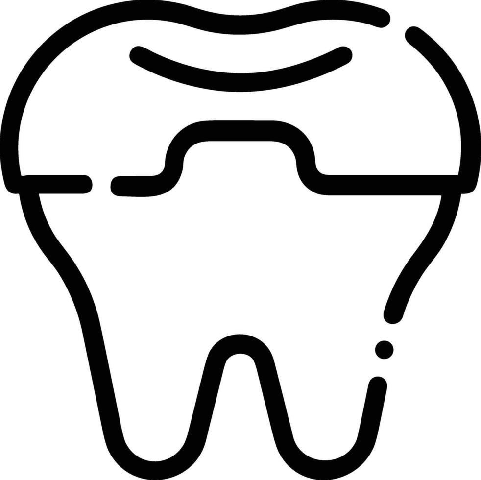 tand tandläkare ikon symbol bild vektor. illustration av de dental medicin symbol design grafisk bild vektor