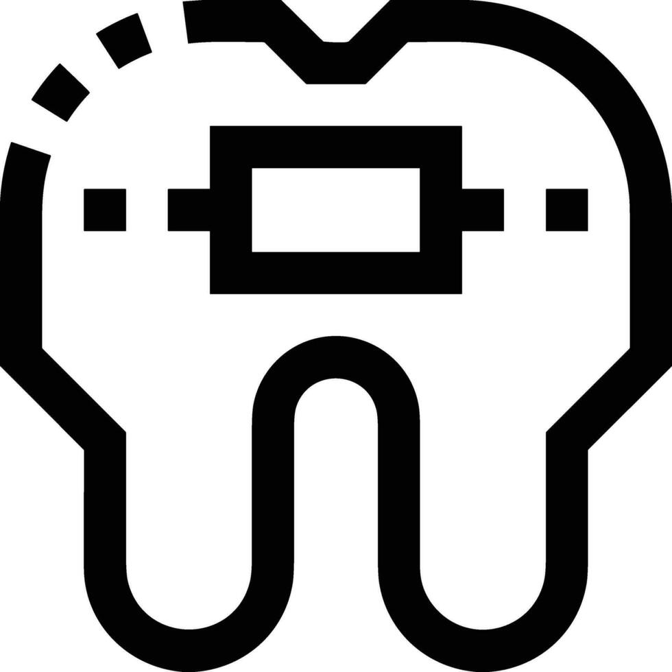 tand tandläkare ikon symbol bild vektor. illustration av de dental medicin symbol design grafisk bild vektor