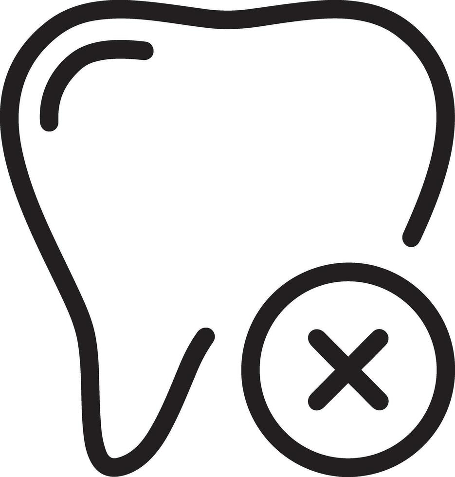 Zahn Zahnarzt Symbol Symbol Bild Vektor. Illustration von das Dental Medizin Symbol Design Grafik Bild vektor