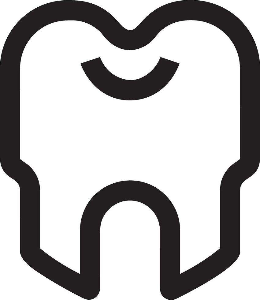 Zahn Zahnarzt Symbol Symbol Bild Vektor. Illustration von das Dental Medizin Symbol Design Grafik Bild vektor