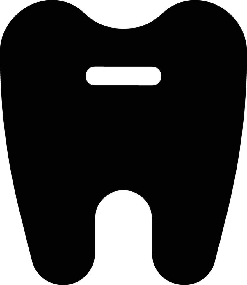 Zahn Zahnarzt Symbol Symbol Bild Vektor. Illustration von das Dental Medizin Symbol Design Grafik Bild vektor