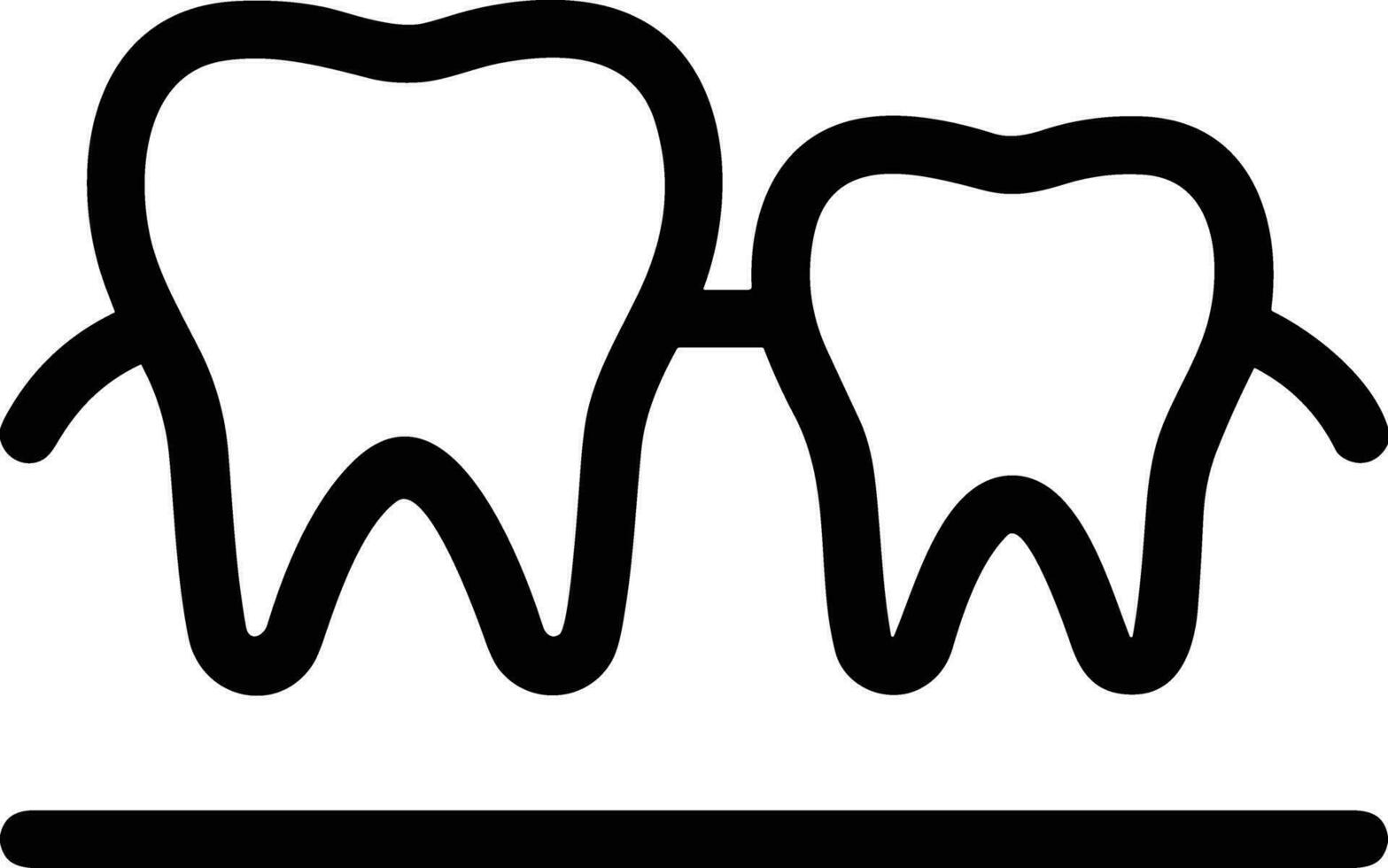 tand tandläkare ikon symbol bild vektor. illustration av de dental medicin symbol design grafisk bild vektor