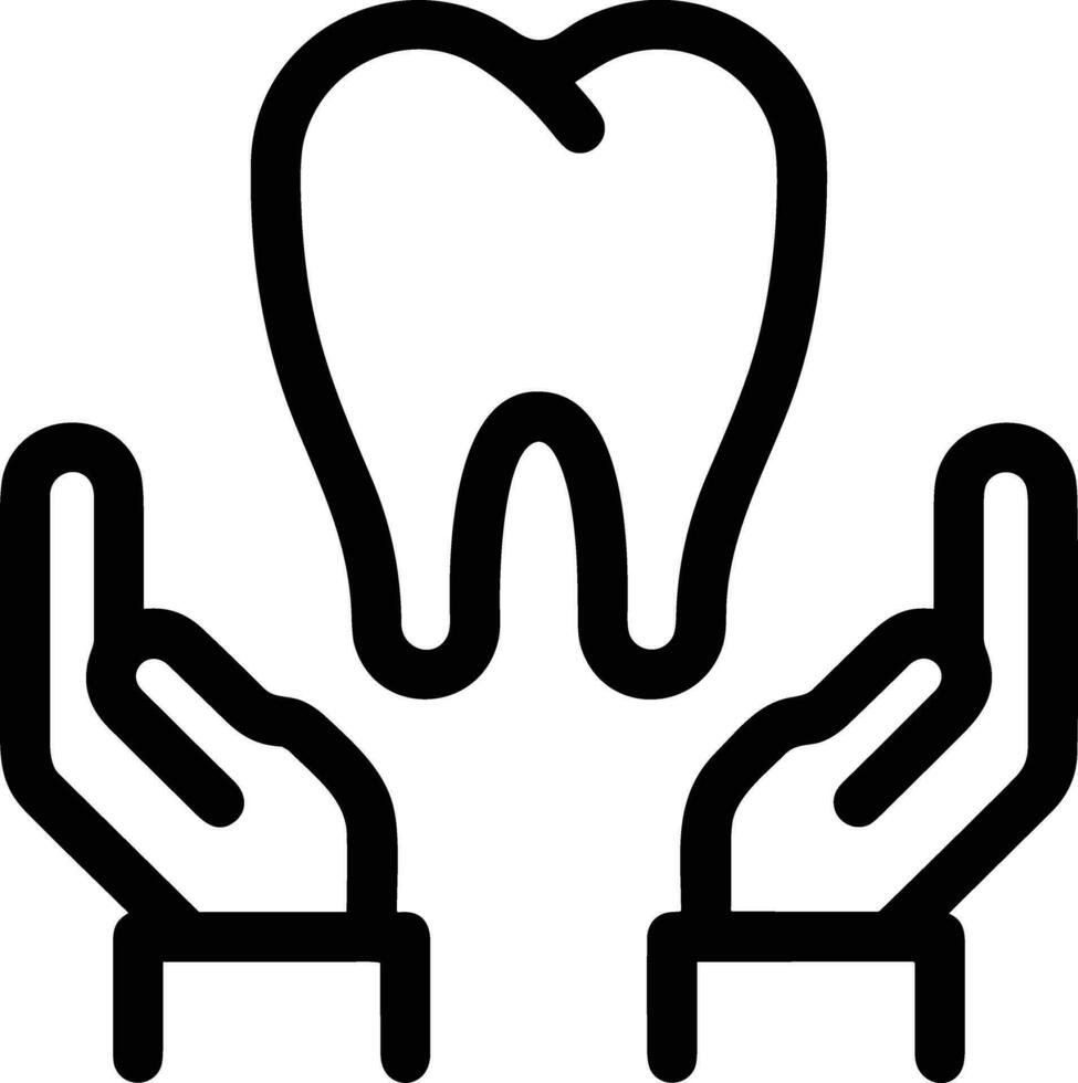 tand tandläkare ikon symbol bild vektor. illustration av de dental medicin symbol design grafisk bild vektor