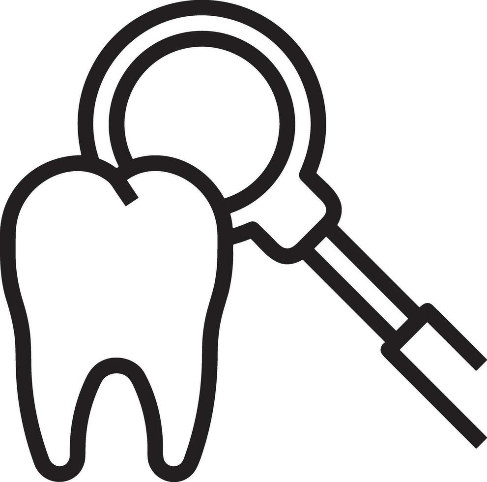 tand tandläkare ikon symbol bild vektor. illustration av de dental medicin symbol design grafisk bild vektor