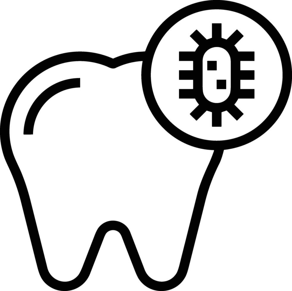 Zahn Zahnarzt Symbol Symbol Bild Vektor. Illustration von das Dental Medizin Symbol Design Grafik Bild vektor