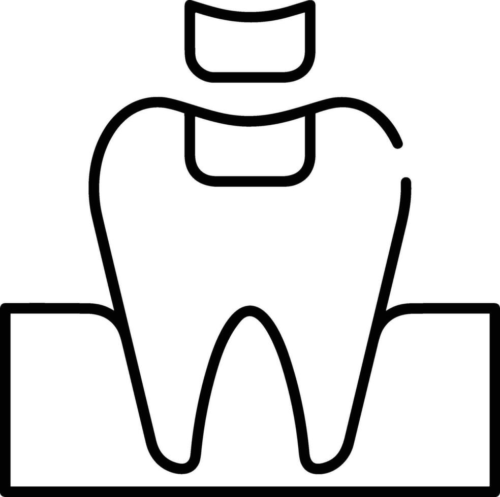 tand tandläkare ikon symbol bild vektor. illustration av de dental medicin symbol design grafisk bild vektor