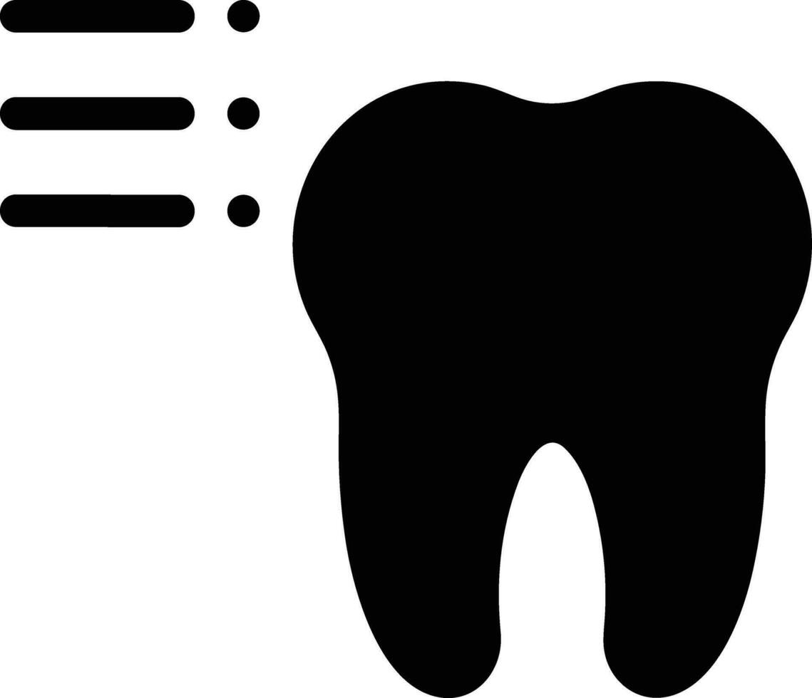 Zahn Zahnarzt Symbol Symbol Bild Vektor. Illustration von das Dental Medizin Symbol Design Grafik Bild vektor