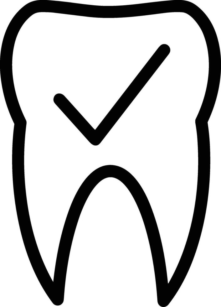 Zahn Zahnarzt Symbol Symbol Bild Vektor. Illustration von das Dental Medizin Symbol Design Grafik Bild vektor