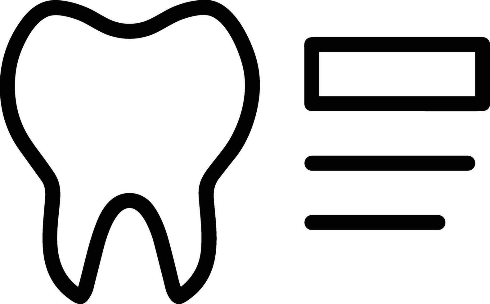 tand tandläkare ikon symbol bild vektor. illustration av de dental medicin symbol design grafisk bild vektor