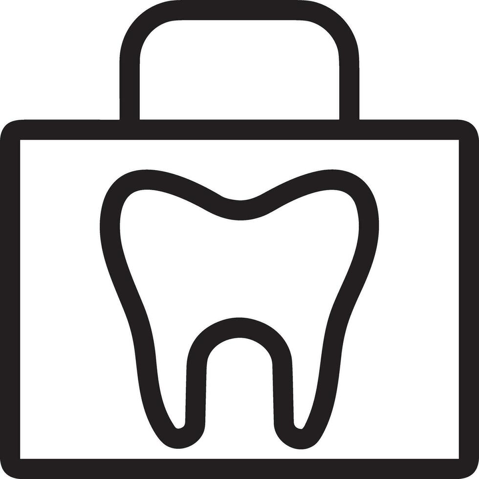 tand tandläkare ikon symbol bild vektor. illustration av de dental medicin symbol design grafisk bild vektor