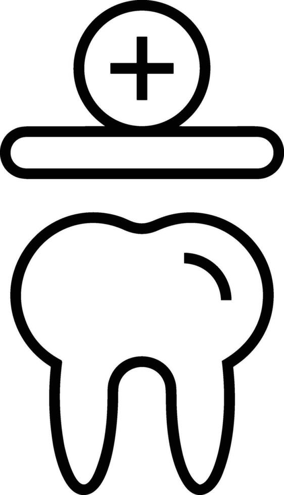 tand tandläkare ikon symbol bild vektor. illustration av de dental medicin symbol design grafisk bild vektor