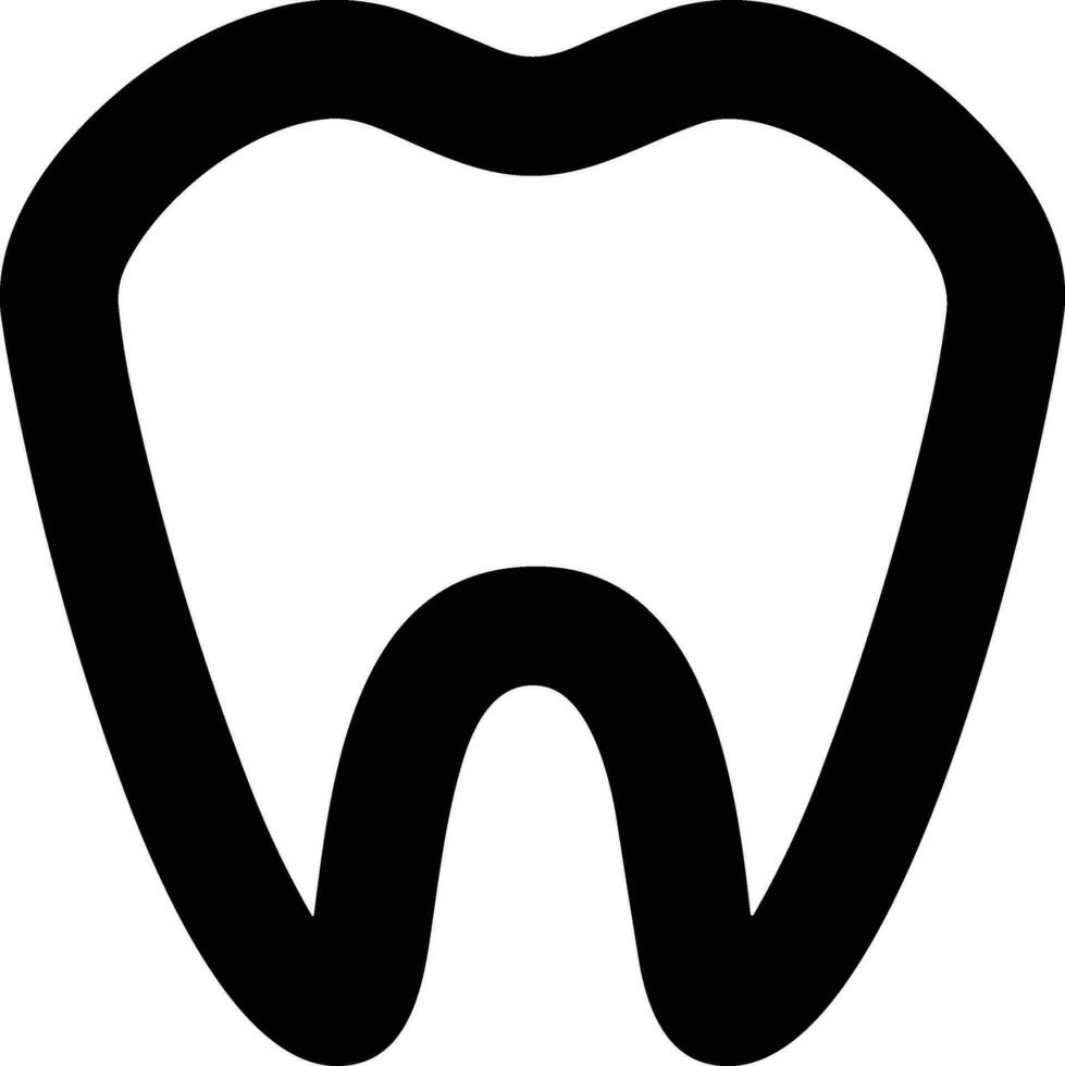 Zahn Zahnarzt Symbol Symbol Bild Vektor. Illustration von das Dental Medizin Symbol Design Grafik Bild vektor