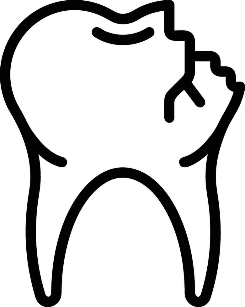 Zahn Zahnarzt Symbol Symbol Bild Vektor. Illustration von das Dental Medizin Symbol Design Grafik Bild vektor