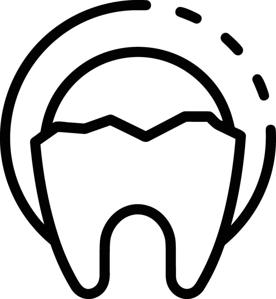 Zahn Zahnarzt Symbol Symbol Bild Vektor. Illustration von das Dental Medizin Symbol Design Grafik Bild vektor