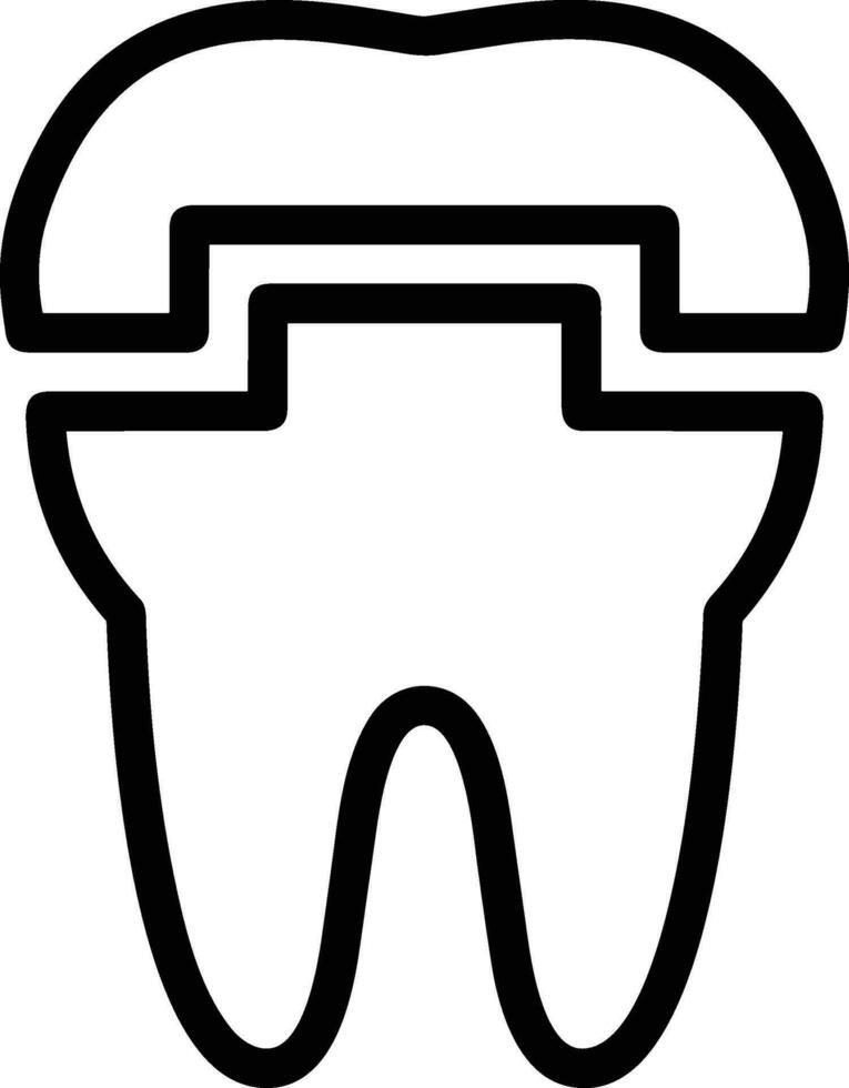 tand tandläkare ikon symbol bild vektor. illustration av de dental medicin symbol design grafisk bild vektor