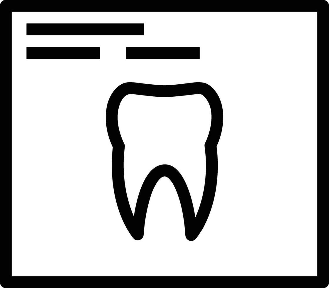 Zahn Zahnarzt Symbol Symbol Bild Vektor. Illustration von das Dental Medizin Symbol Design Grafik Bild vektor