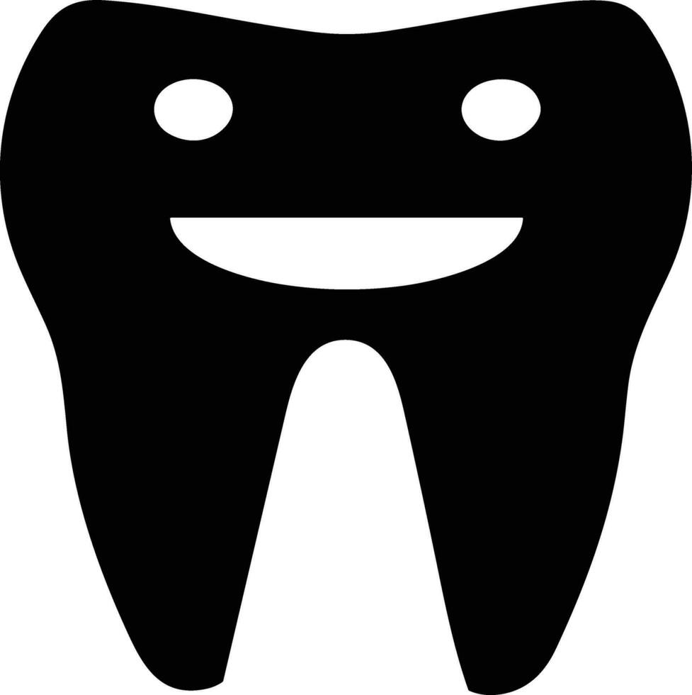 Zahn Zahnarzt Symbol Symbol Bild Vektor. Illustration von das Dental Medizin Symbol Design Grafik Bild vektor