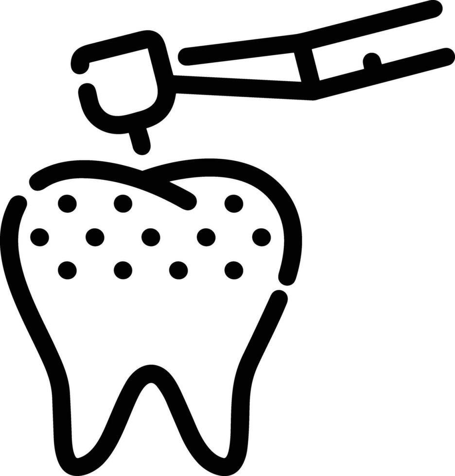 tand tandläkare ikon symbol bild vektor. illustration av de dental medicin symbol design grafisk bild vektor