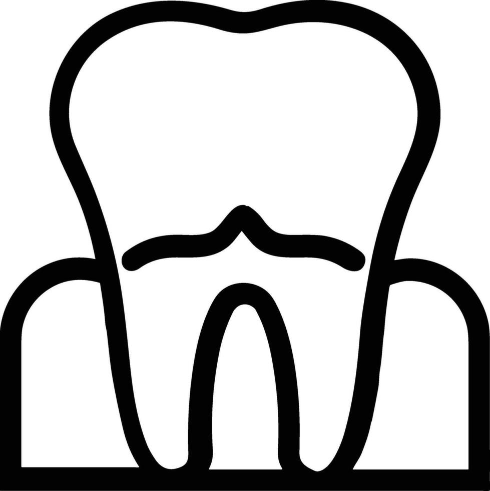 tand tandläkare ikon symbol bild vektor. illustration av de dental medicin symbol design grafisk bild vektor