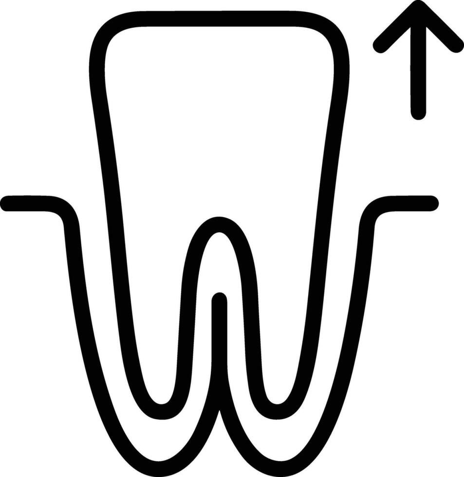 Zahn Zahnarzt Symbol Symbol Bild Vektor. Illustration von das Dental Medizin Symbol Design Grafik Bild vektor