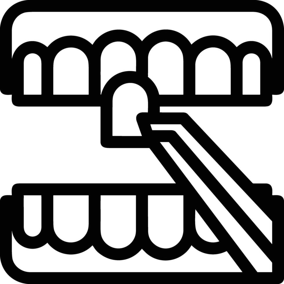 tand tandläkare ikon symbol bild vektor. illustration av de dental medicin symbol design grafisk bild vektor