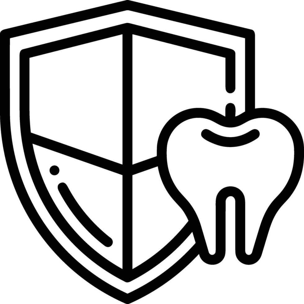 Zahn Zahnarzt Symbol Symbol Bild Vektor. Illustration von das Dental Medizin Symbol Design Grafik Bild vektor