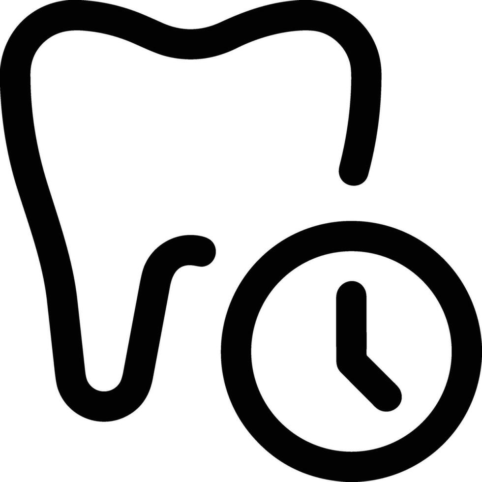 Zahn Zahnarzt Symbol Symbol Bild Vektor. Illustration von das Dental Medizin Symbol Design Grafik Bild vektor