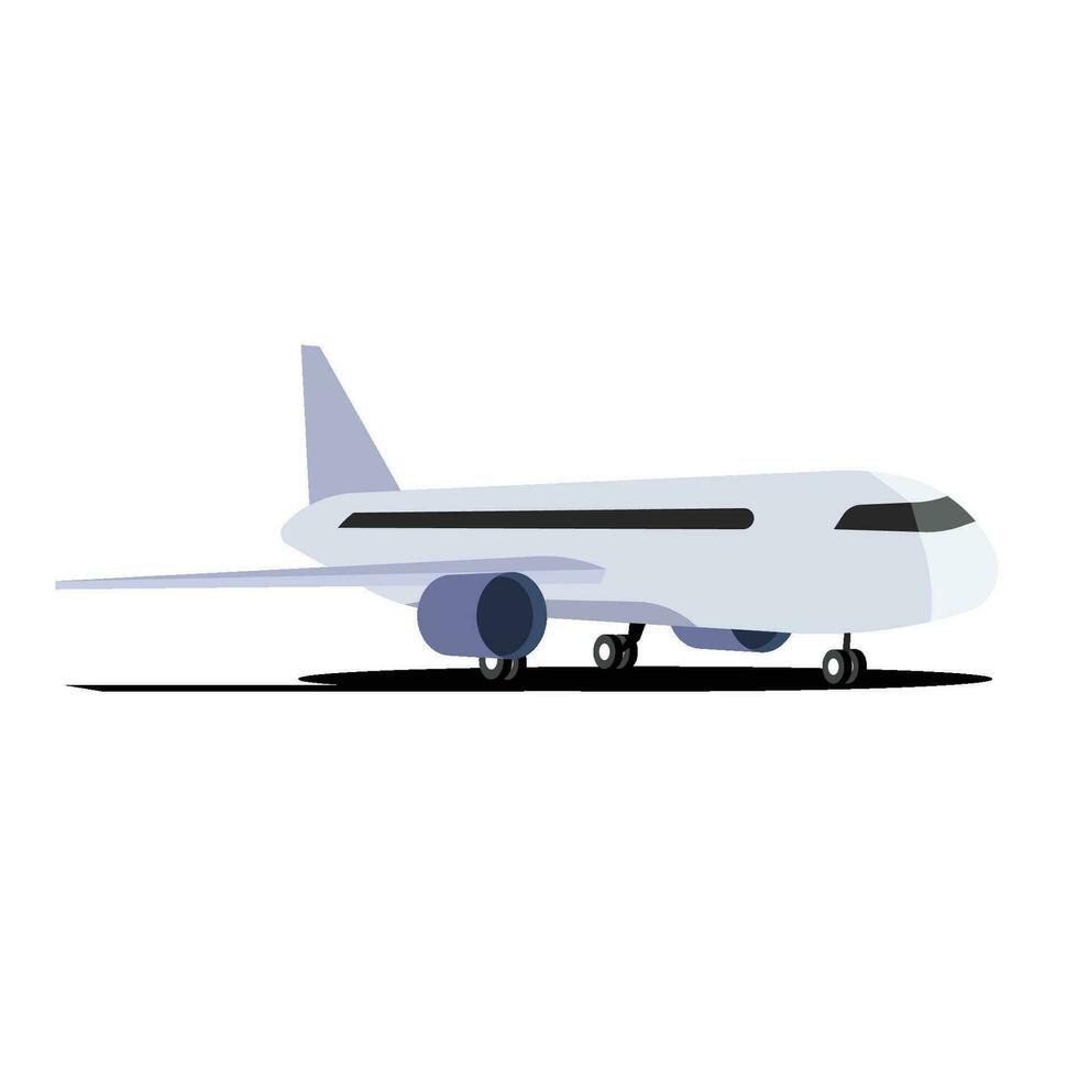 Flugzeug Öffentlichkeit Transport vektor