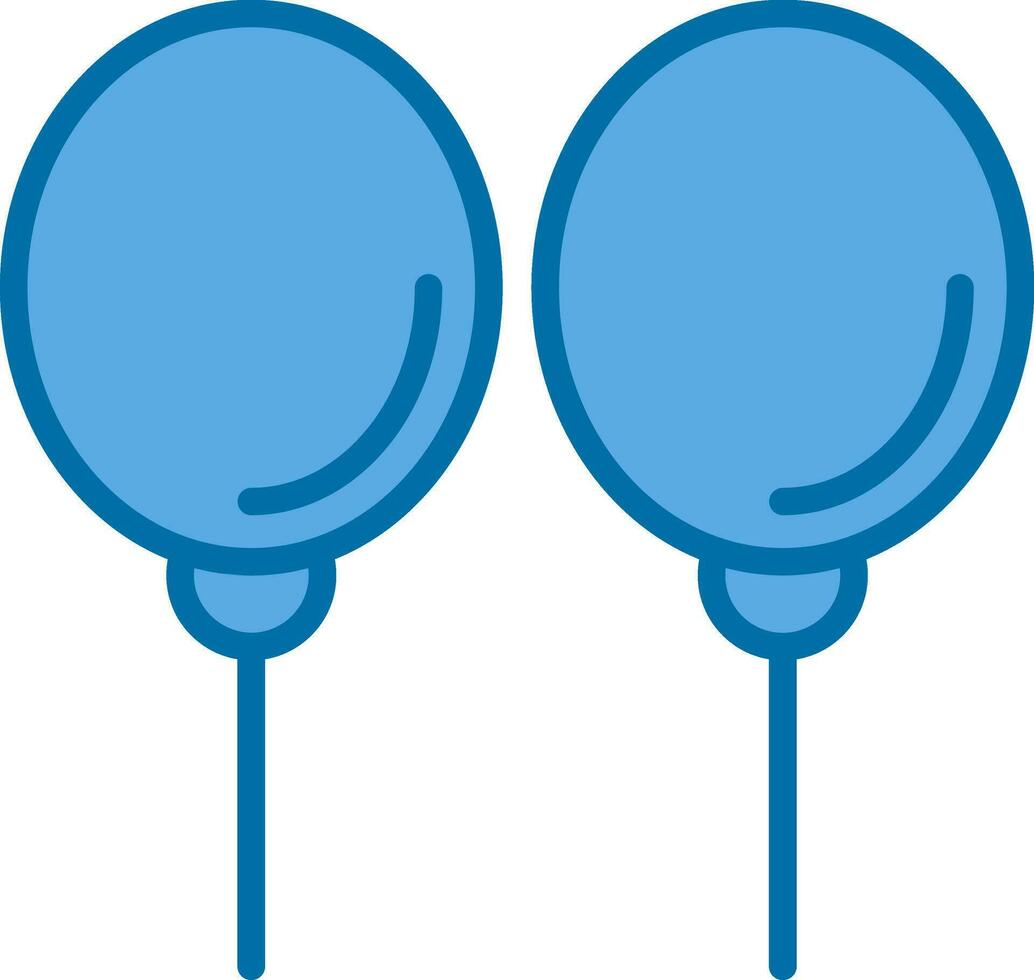 Ballon-Vektor-Icon-Design vektor