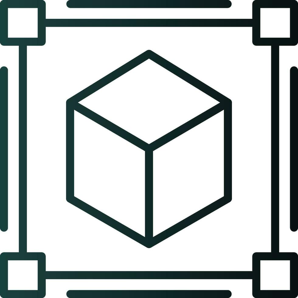 Blockchain-Vektor-Icon-Design vektor