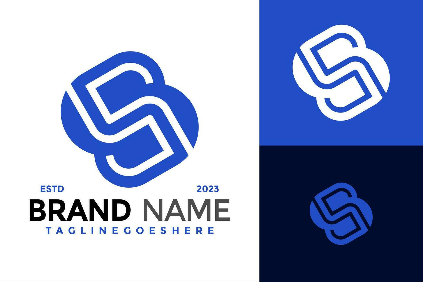 brev sb eller bb monogram logotyp design vektor symbol ikon illustration