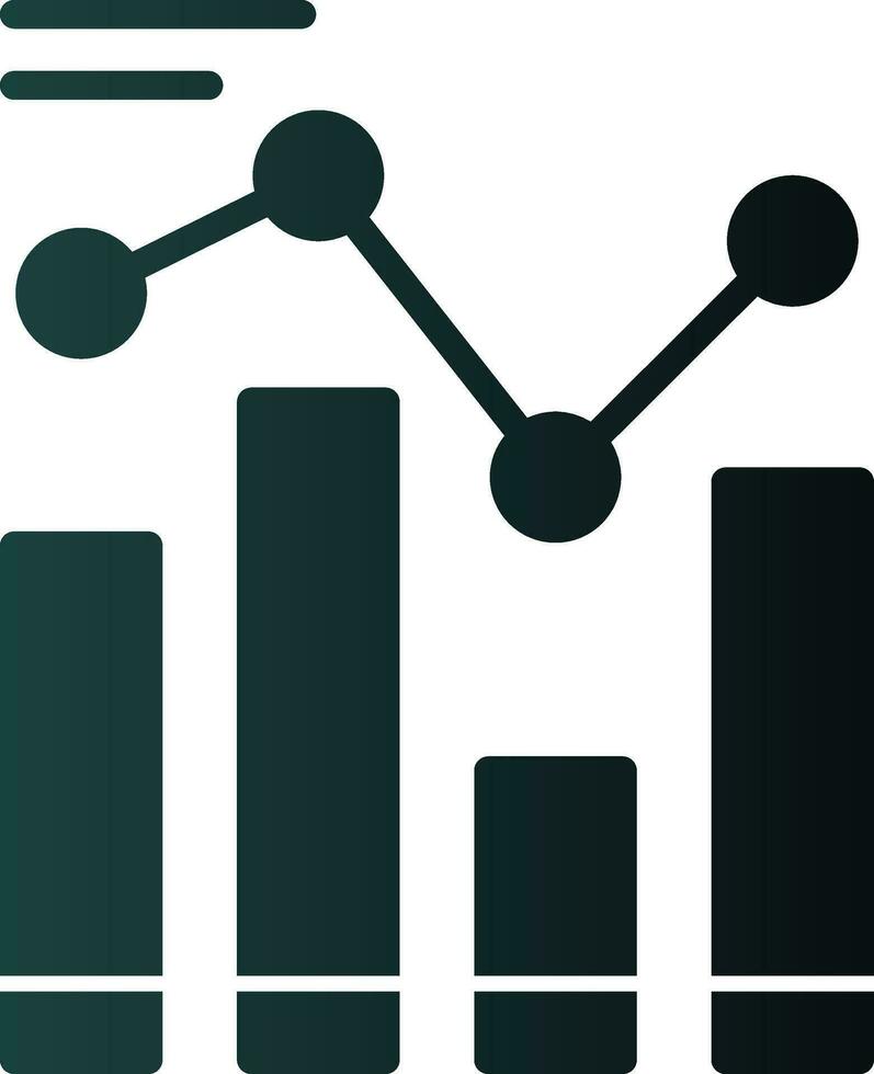 data analys vektor ikon design